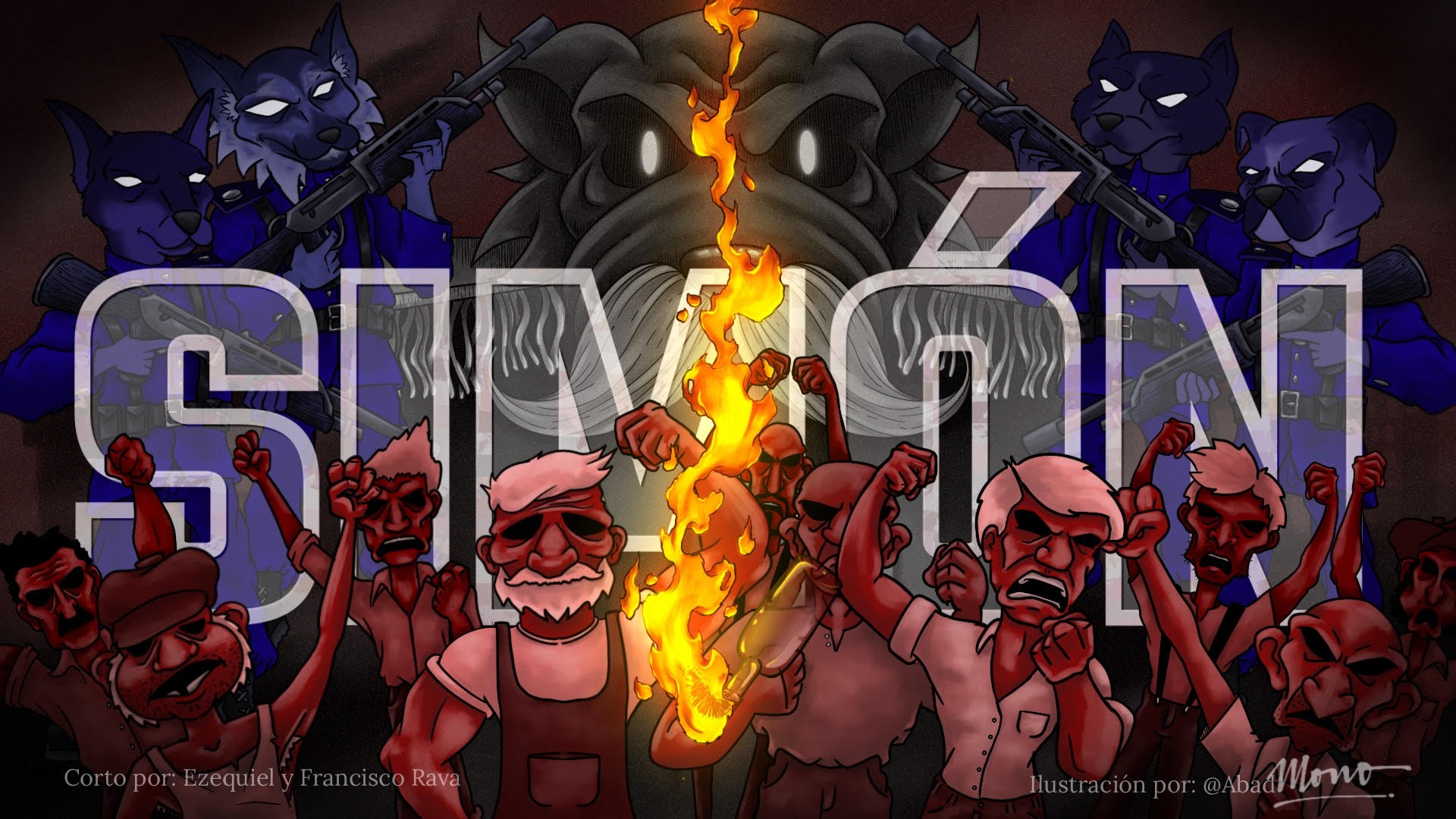 Ilustración del corto 'Simón'