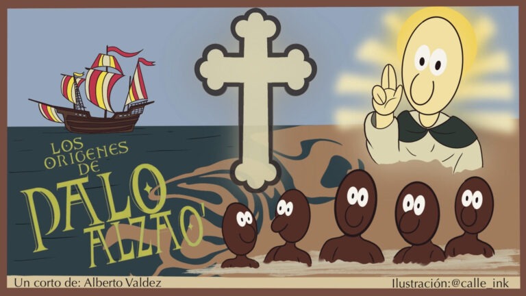 Ilustración del corto 'Los orígenes de Palo Alzado'