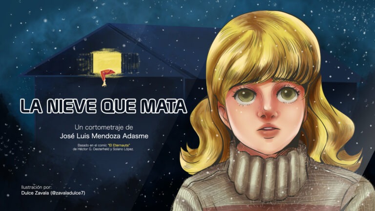 Ilustración del corto 'La nieve que mata'