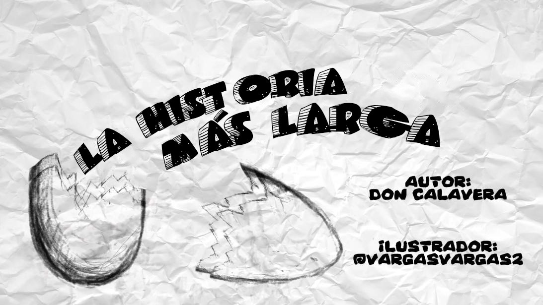 Ilustración del corto 'La historia mas larga'