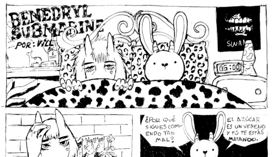 Imagen de 'Fanzine Benedryl submarine'